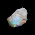 Opal Edelstein roh Ø 21,2 mm | 11,55 Karat Edelopal aus Äthiopien Edelsteine Heilsteine bei Wunderstein24