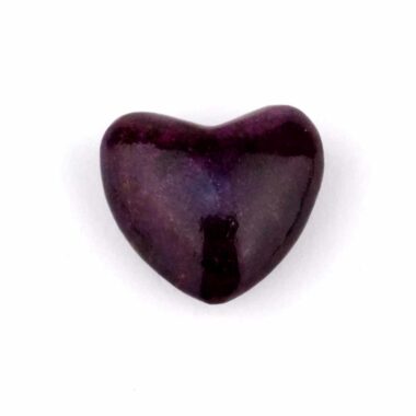 Purpurit Herz aus Brasilien in bester Farbe und Qualität Edelsteine Heilsteine bei Wunderstein24