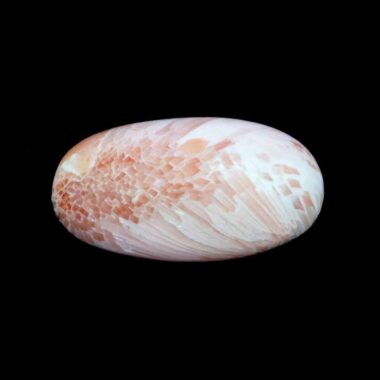 Skolezit pink Handschmeichler | Lingam aus Indien in bester Qualität und Farbe Edelsteine Heilsteine bei Wunderstein24