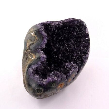 XXL Amethyst Druse AAA – Qualität Länge 248 mm Geode Stufe Standfläche Edelsteine Heilsteine bei Wunderstein24