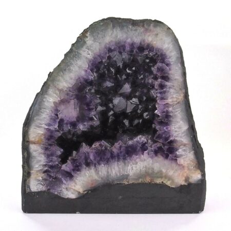 XXL Amethyst Druse AA – Qualität Höhe 275 mm / 15410 g Geode Stufe Standfläche Edelsteine Heilsteine bei Wunderstein24