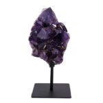 Amethyst Brasilien A – Qualität Stufe mit Ständer Höhe 246 mm Geode Druse Edelsteine Heilsteine bei Wunderstein24