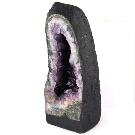 XXL Amethyst Druse AA – Qualität Höhe 375 mm / 11460 g Geode Stufe Standfläche Edelsteine Heilsteine bei Wunderstein24