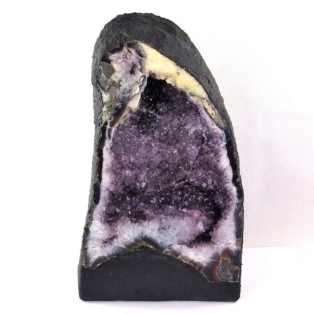 XXL Amethyst Druse A-Qualität Höhe 362 mm / 13930 g Geode Stufe Standfläche Edelsteine Heilsteine bei Wunderstein24