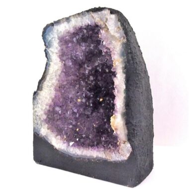 XXL Amethyst Druse A-Qualität Höhe 338 mm / 14020 g Geode Stufe Standfläche Edelsteine Heilsteine bei Wunderstein24