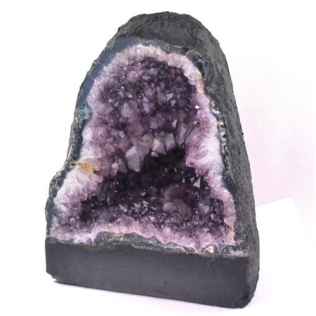 XXL Amethyst Druse AA-Qualität Höhe 297 mm / 13450 g Geode Stufe Standfläche Edelsteine Heilsteine bei Wunderstein24