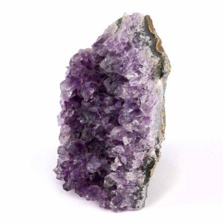 Amethyst Stufe Höhe 109 mm mit Standfläche in sehr schöner Farbe Edelsteine Heilsteine bei Wunderstein24