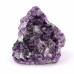 Amethyst Stufe Höhe 87 mm mit Standfläche in sehr schöner Farbe Edelsteine Heilsteine bei Wunderstein24