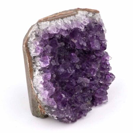 Amethyst Stufe Höhe 84 mm mit Standfläche in sehr schöner Farbe Edelsteine Heilsteine bei Wunderstein24