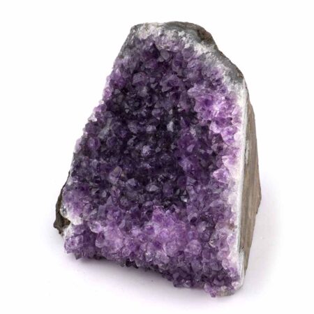 Amethyst Stufe Höhe 87 mm mit Standfläche in sehr schöner Farbe Edelsteine Heilsteine bei Wunderstein24