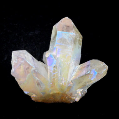 Aqua Angel Aura Bergkristall Stufe klar & weiß aus Brasilien Edelsteine Heilsteine bei Wunderstein24