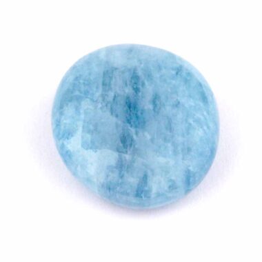 Aquamarin Cabochon | Handschmeichler aus Brasilien in einzigartiger Qualität und Farbe Edelsteine Heilsteine bei Wunderstein24