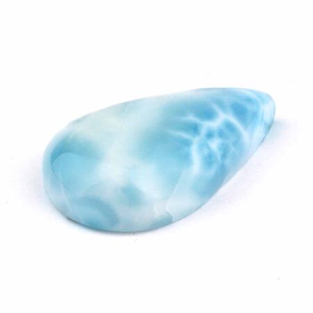 Larimar Handschmeichler | Cabochon in bester Farbe und Qualität Edelsteine Heilsteine bei Wunderstein24