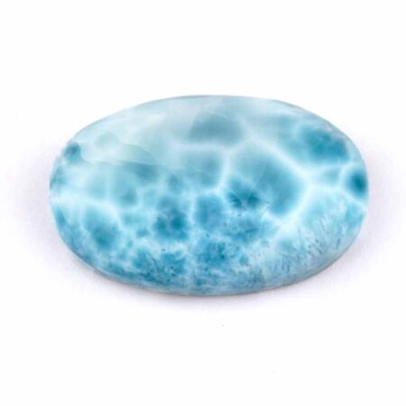 Larimar Handschmeichler | Cabochon in bester Farbe und Qualität Edelsteine Heilsteine bei Wunderstein24