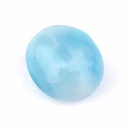 Larimar Handschmeichler | Trommelstein in bester Farbe und Qualität Edelsteine Heilsteine bei Wunderstein24