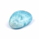 Larimar Handschmeichler | Trommelstein in bester Farbe und Qualität Edelsteine Heilsteine bei Wunderstein24