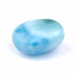 Larimar Handschmeichler | Trommelstein in bester Farbe und Qualität Edelsteine Heilsteine bei Wunderstein24