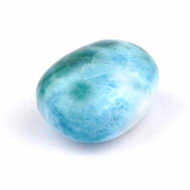 Larimar Handschmeichler | Trommelstein in bester Farbe und Qualität Edelsteine Heilsteine bei Wunderstein24