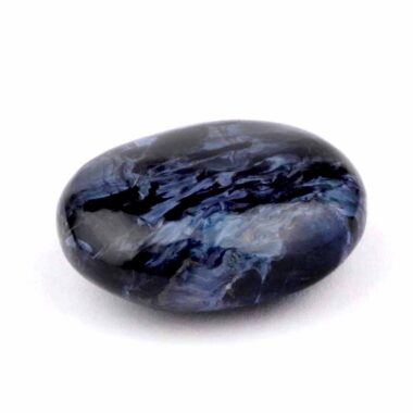 Pietersit blau Cabochon | Handschmeichler aus Namibia in einzigartiger Qualität und Farbe Edelsteine Heilsteine bei Wunderstein24