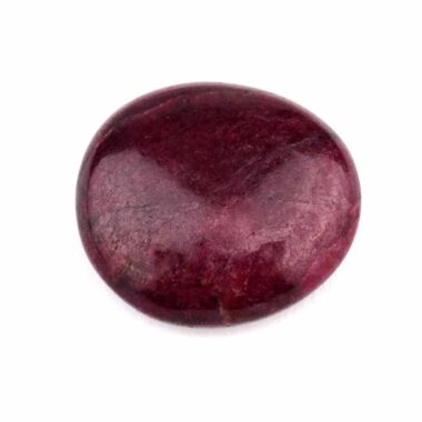 Rubin Cabochon | Handschmeichler aus Indien in einzigartiger Qualität und Farbe Edelsteine Heilsteine bei Wunderstein24