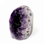 Amethyst Stufe mit poliertem Rand und Standfläche in weltbester Farbe und Qualität Edelsteine Heilsteine bei Wunderstein24