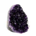 Amethyst Stufe mit poliertem Rand und Standfläche in weltbester Farbe und Qualität Edelsteine Heilsteine bei Wunderstein24