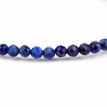 Lapislazuli Ø 3,5 mm facettiertes Edelstein Armband flexibel und dehnbar Edelsteine Heilsteine bei Wunderstein24