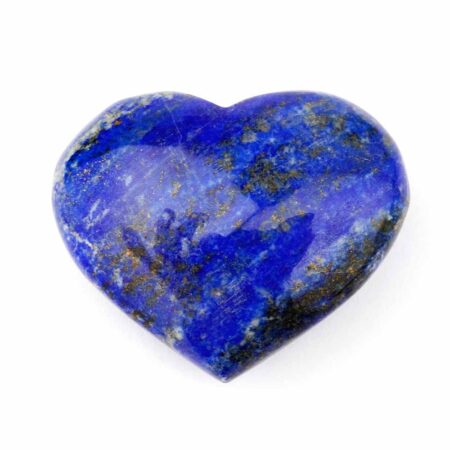 großes Lapislazuli Herz Ø 51 mm aus Afghanistan in bester Farbe Edelsteine Heilsteine bei Wunderstein24