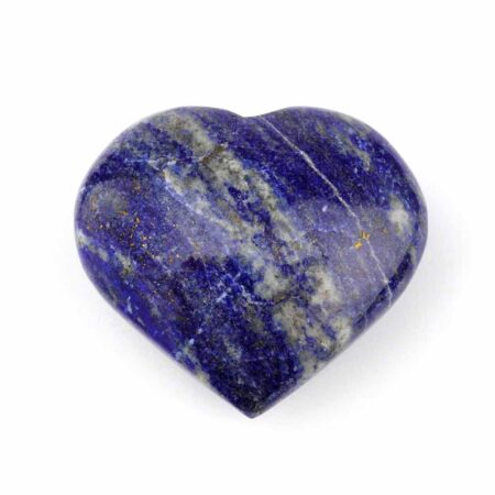 großes Lapislazuli Herz Ø 57 mm aus Afghanistan in bester Farbe Edelsteine Heilsteine bei Wunderstein24