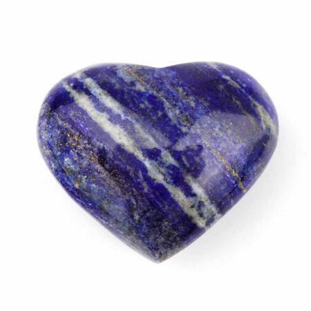 großes Lapislazuli Herz Ø 53 mm aus Afghanistan in bester Farbe Edelsteine Heilsteine bei Wunderstein24