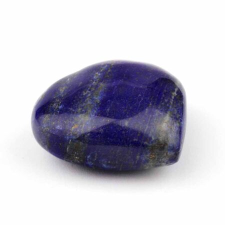 großes Lapislazuli Herz Ø 53 mm aus Afghanistan in bester Farbe Edelsteine Heilsteine bei Wunderstein24