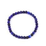 Lapislazuli Ø 4,5 mm Natur Kinder Kugel Edelstein Armband flexibel und dehnbar Edelsteine Heilsteine bei Wunderstein24