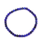 Lapislazuli Ø 4,5 mm Natur Kinder Kugel Edelstein Armband flexibel und dehnbar Edelsteine Heilsteine bei Wunderstein24