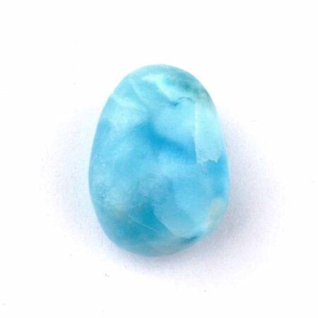 Larimar Handschmeichler | Trommelstein in bester Farbe und Qualität Edelsteine Heilsteine bei Wunderstein24