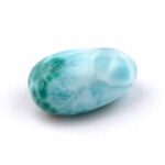 Larimar Handschmeichler | Trommelstein in bester Farbe und Qualität Edelsteine Heilsteine bei Wunderstein24