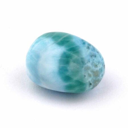 Larimar Handschmeichler | Trommelstein in bester Farbe und Qualität Edelsteine Heilsteine bei Wunderstein24