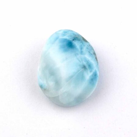 Larimar Handschmeichler | Trommelstein in bester Farbe und Qualität Edelsteine Heilsteine bei Wunderstein24