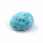 Larimar Handschmeichler | Trommelstein in bester Farbe und Qualität Edelsteine Heilsteine bei Wunderstein24