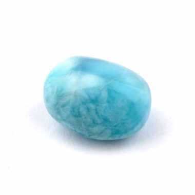 Larimar Handschmeichler | Trommelstein in bester Farbe und Qualität Edelsteine Heilsteine bei Wunderstein24