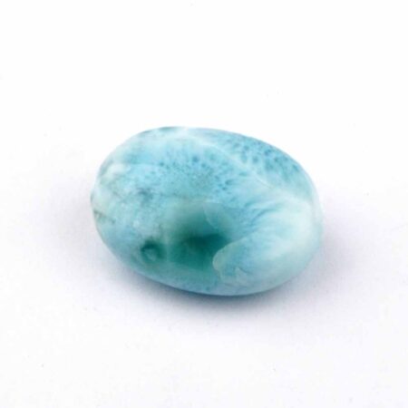 Larimar Handschmeichler | Trommelstein in bester Farbe und Qualität Edelsteine Heilsteine bei Wunderstein24