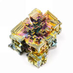 große Wismut (Bismuth) Kristall Stufe in einzigartiger Qualität und Farbe Edelsteine Heilsteine bei Wunderstein24