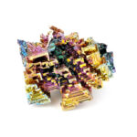 große Wismut (Bismuth) Kristall Stufe in einzigartiger Qualität und Farbe Edelsteine Heilsteine bei Wunderstein24