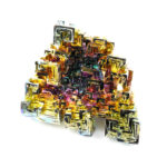 große Wismut (Bismuth) Kristall Stufe in einzigartiger Qualität und Farbe Edelsteine Heilsteine bei Wunderstein24