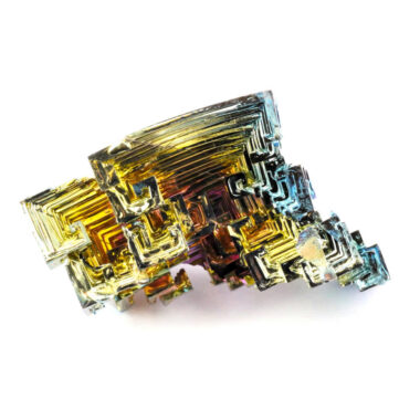 große Wismut (Bismuth) Kristall Stufe in einzigartiger Qualität und Farbe Edelsteine Heilsteine bei Wunderstein24