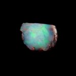 Opal Edelstein roh Ø 22,2 mm | 12,8 Karat Edelopal aus Äthiopien Edelsteine Heilsteine bei Wunderstein24