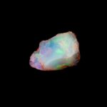 Opal Edelstein roh Ø 22,7 mm | 12,45 Karat Edelopal aus Äthiopien Edelsteine Heilsteine bei Wunderstein24