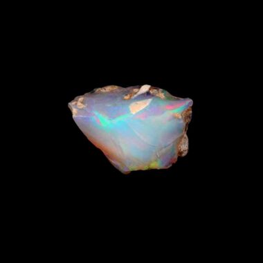 Opal Edelstein roh Ø 23 mm | 19,2 Karat Edelopal aus Äthiopien Edelsteine Heilsteine bei Wunderstein24