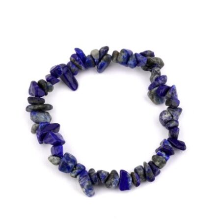 Lapislazuli Edelstein Armband flexibel und dehnbar Edelsteine Heilsteine bei Wunderstein24