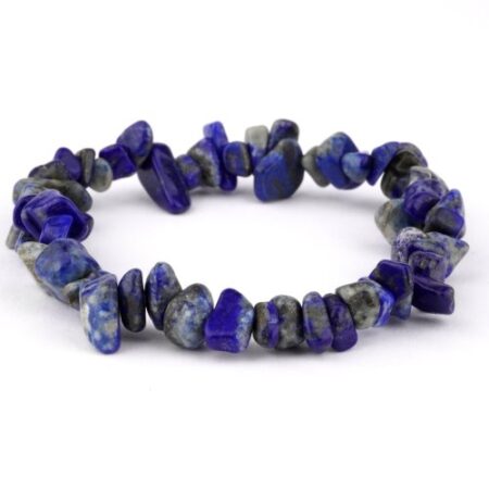 Lapislazuli Edelstein Armband flexibel und dehnbar Edelsteine Heilsteine bei Wunderstein24