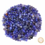 Achat Trommelsteine blau | natur Ø 8 – 12 mm aus Brasilien Edelsteine Heilsteine bei Wunderstein24